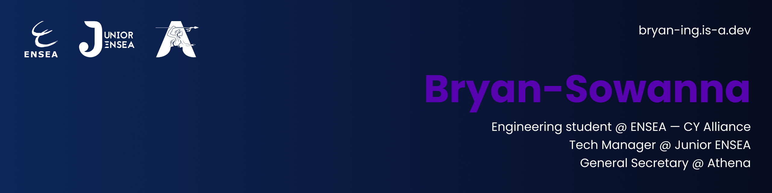 Bannière — Bryan‑Sowanna Ing